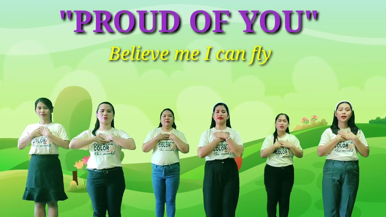 PROUD OF YOU