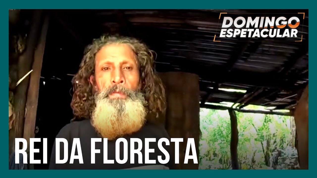 Homem vive isolado em floresta sem celular ou contato com pessoas