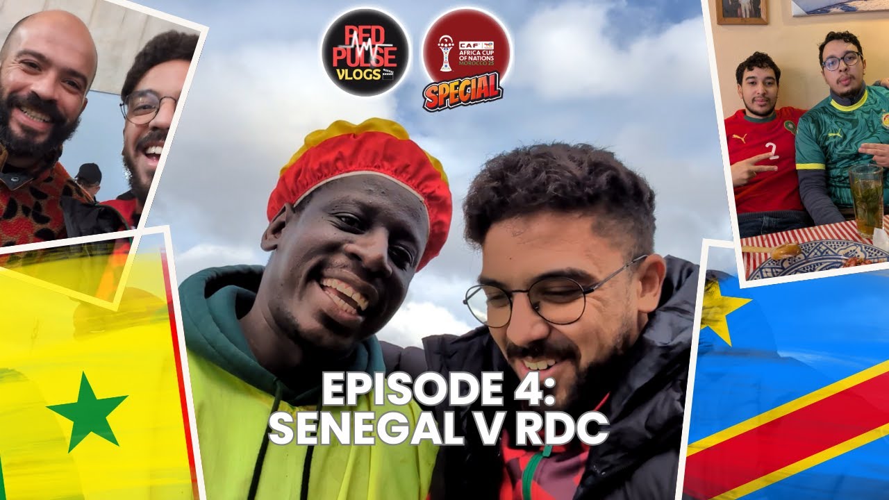 VLOG SENEGAL 1-1 CONGO RD ...ملعب ابن بطوطة هو أفضل ملعب في المغرب