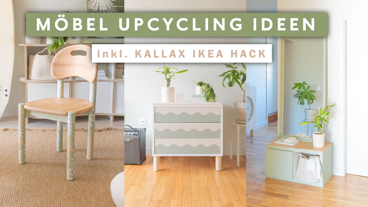 DIY Upcycling Möbel umgestalten | Ikea Kallax Hack | Klebefolie Möbel