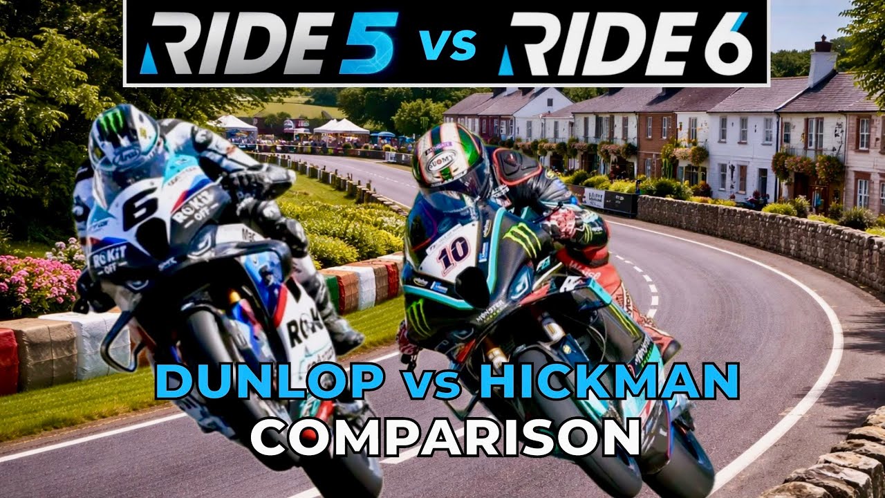 RIDE 5 vs RIDE 6 | Dunlop vs Hickman - Full Speed Comparison!