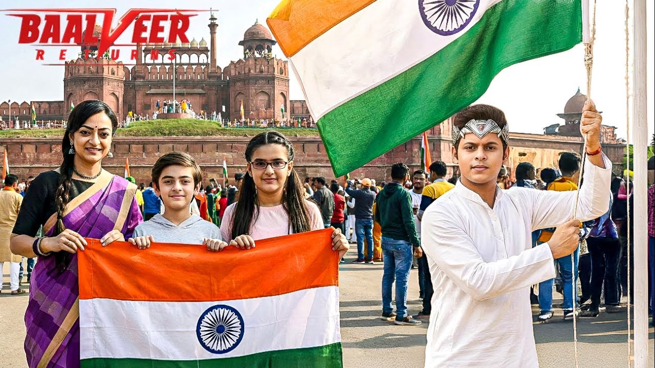 Republic Day पर बालवीर-वीवान पहुँचे लाल किला… परिवार के साथ हुआ बड़ा जश्न || Baalveer Return