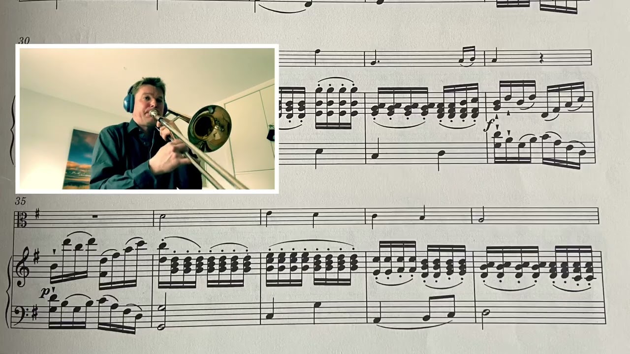 Adagio für Altposaune (Leopold Mozart)