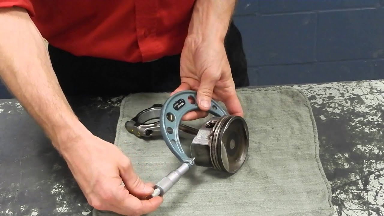 Mesurer un piston