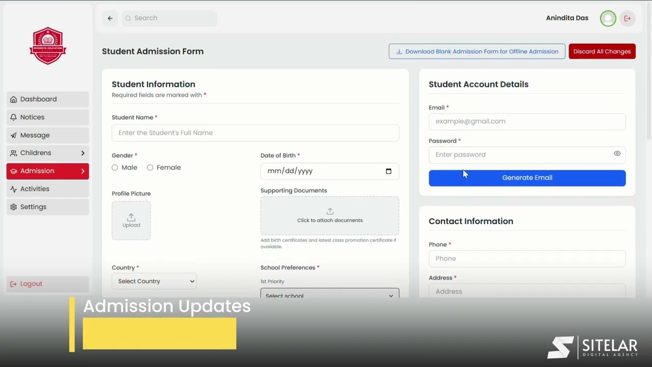 RABAPP: Complete Admission Process Tutorial [ RAB App | Sitelar ]