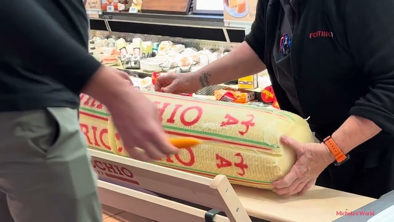 Giant Italian Auricchio Provolone - Classico #cheese #provolone 