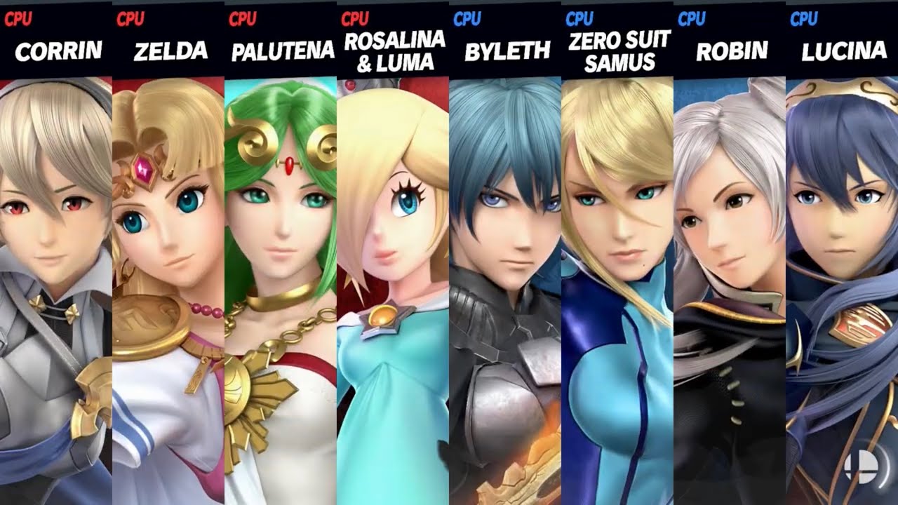 Super Smash Bros. Ultimate - Team Corrin F vs Team Byleth