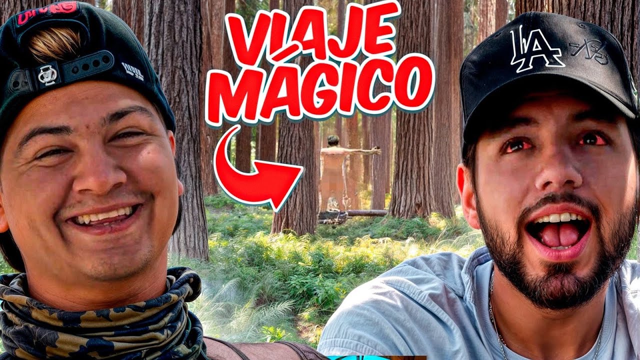 LES REGALE UN VIAJE MÁGICO CON GOMITAS🍁🪄EN UN BOSQUE 😱VIERON DUENDES?🥴