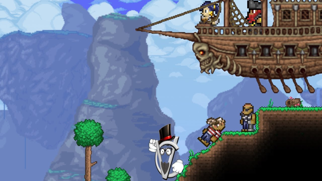 Terraria's Pirates came for Me Booty