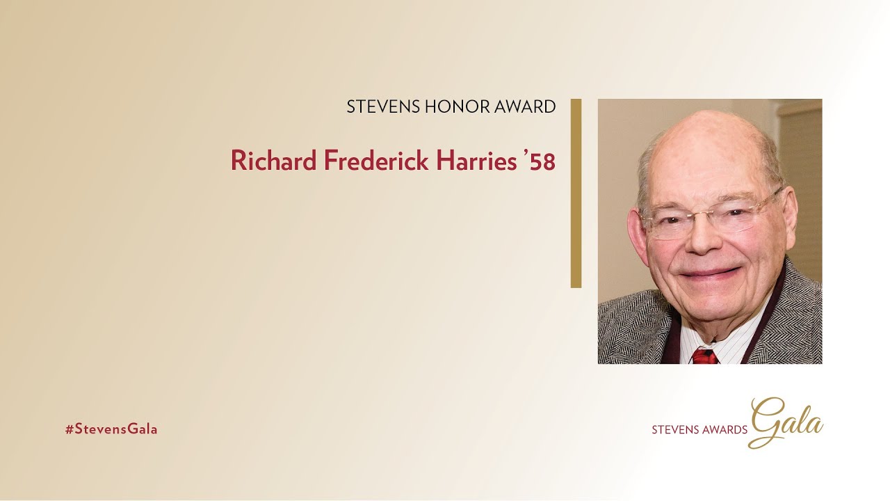 2019 Stevens Awards Gala - Stevens Honor Award - Richard Frederick Harries