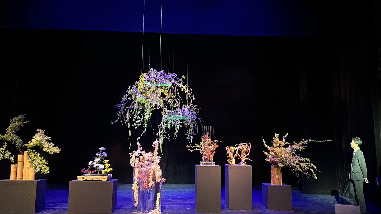 Démonstration Ikebana, 
