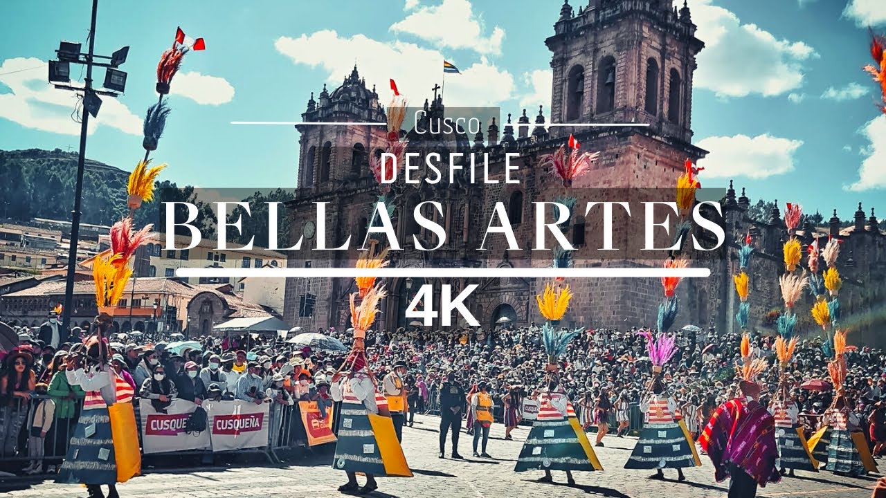 🤯Increibles ALEGORIAS de la Universidad BELLAS ARTES!!  - CUSCO