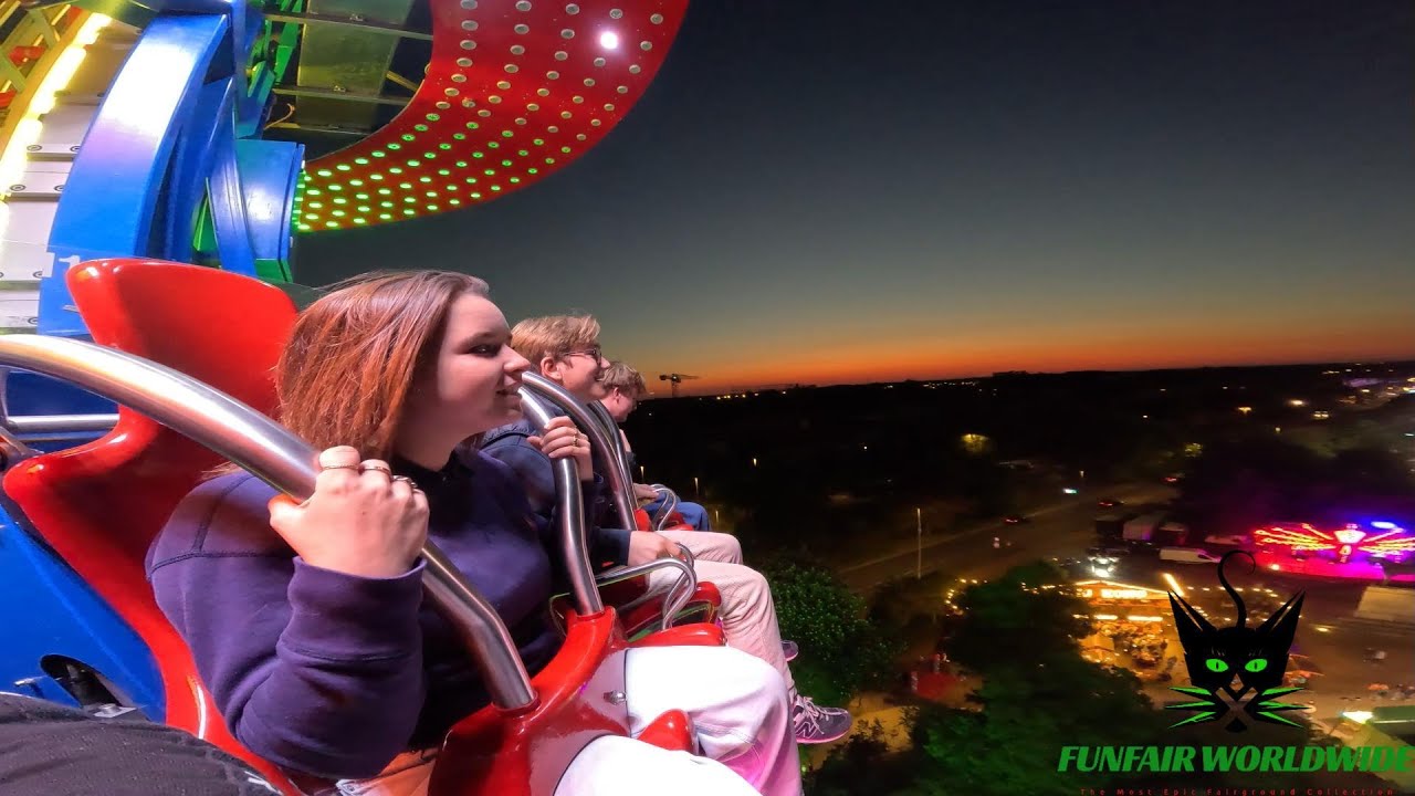 Epic Thrill: MISSION IMPOSSIBLE TOWER Onride POV at Meifoor Brugge 2025! 🇧🇪
