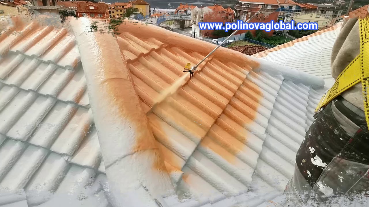 Impermeabilización de tejado con Poliurea, Polinova Global s.L