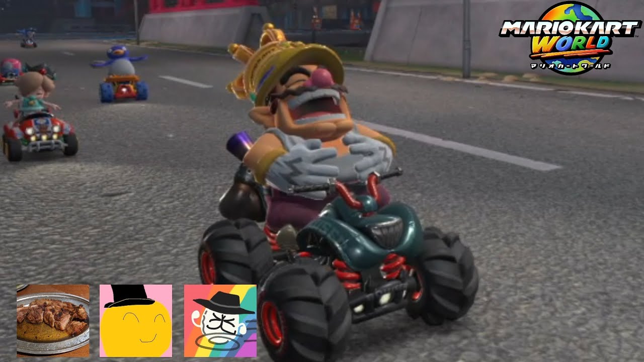 【ゲーム実況】放課後に友達と並んでやるマリカが一番楽しいのよ『マリオカートワールド』