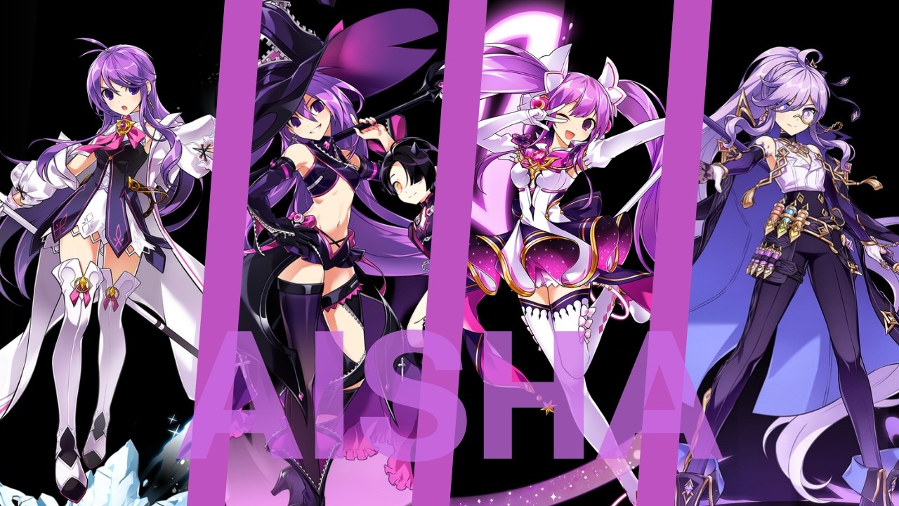 [Elsword] 아이샤 비전서(A) 스킬 모음