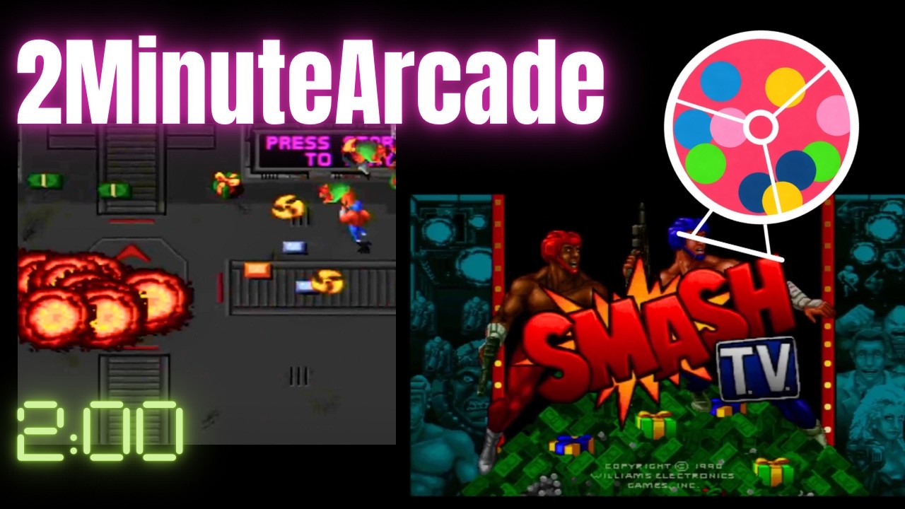 SmashTV - Can You Survive 2 Minutes? (Arcade Roulette Challenge)
