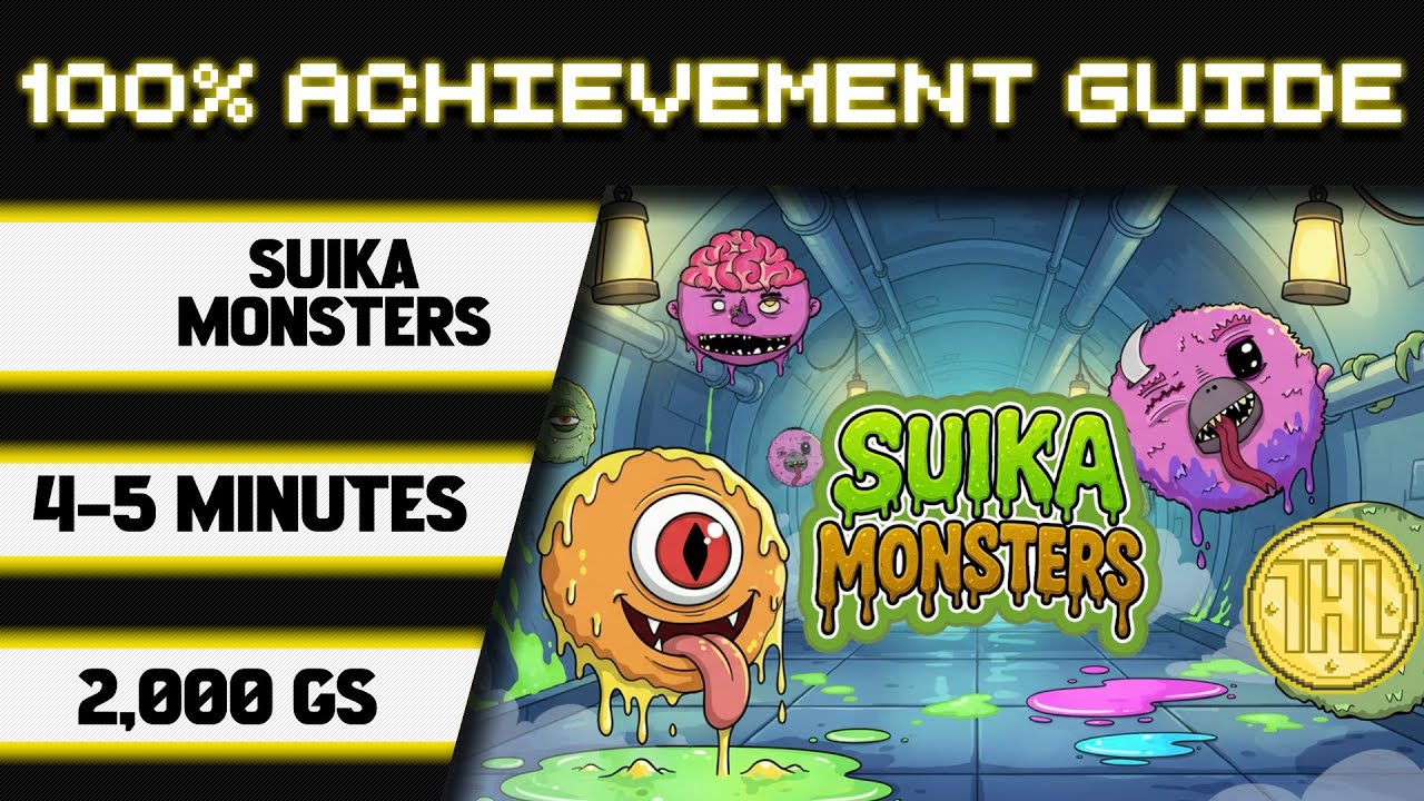 Прохождение игры Suika Monsters на 100% * 2000 GS за 4-5 минут *