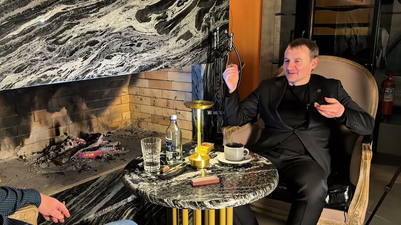 Сигарный вечер с особым гостем - Амбассадор сигарного дома Фортуна Дмитрий Тонконоженко | 💨🥃