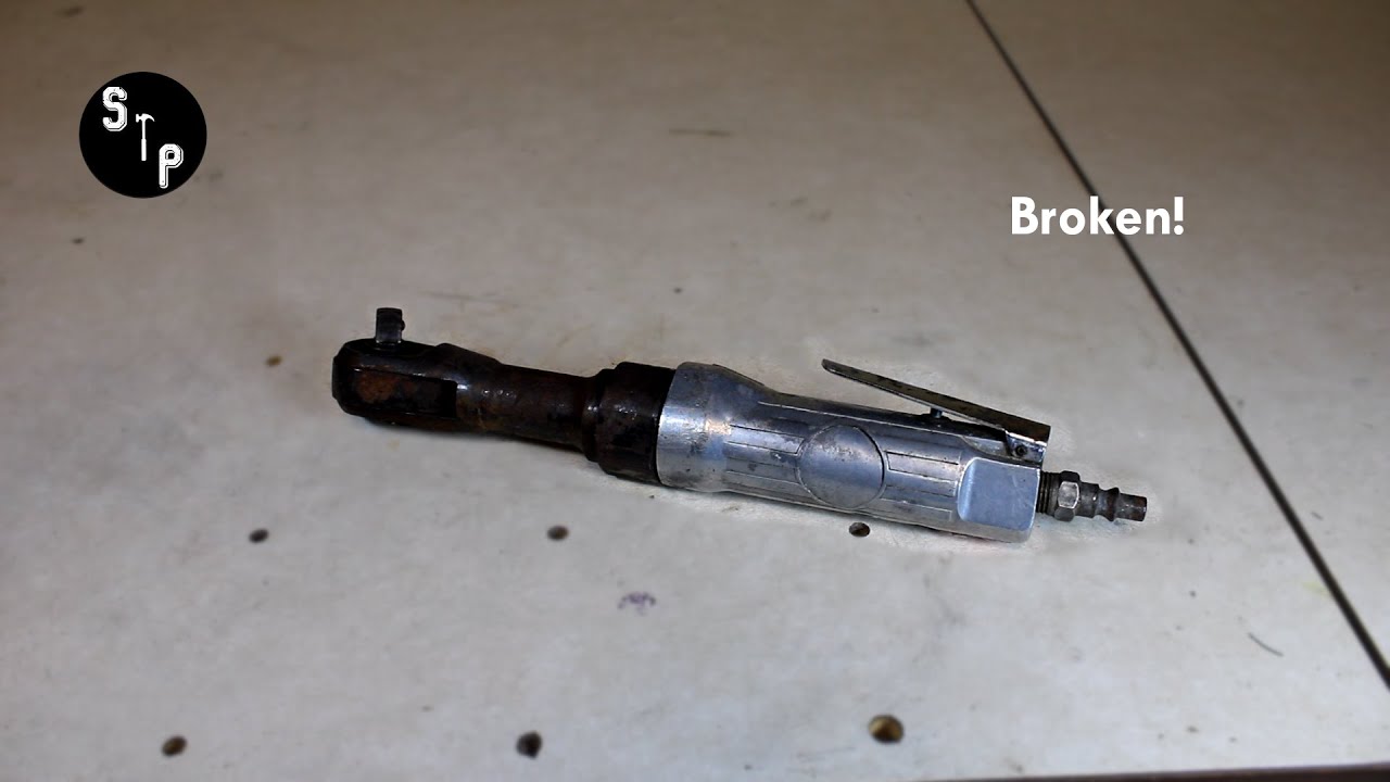 Air Ratchet Rusty Restoration - #restoration #tools