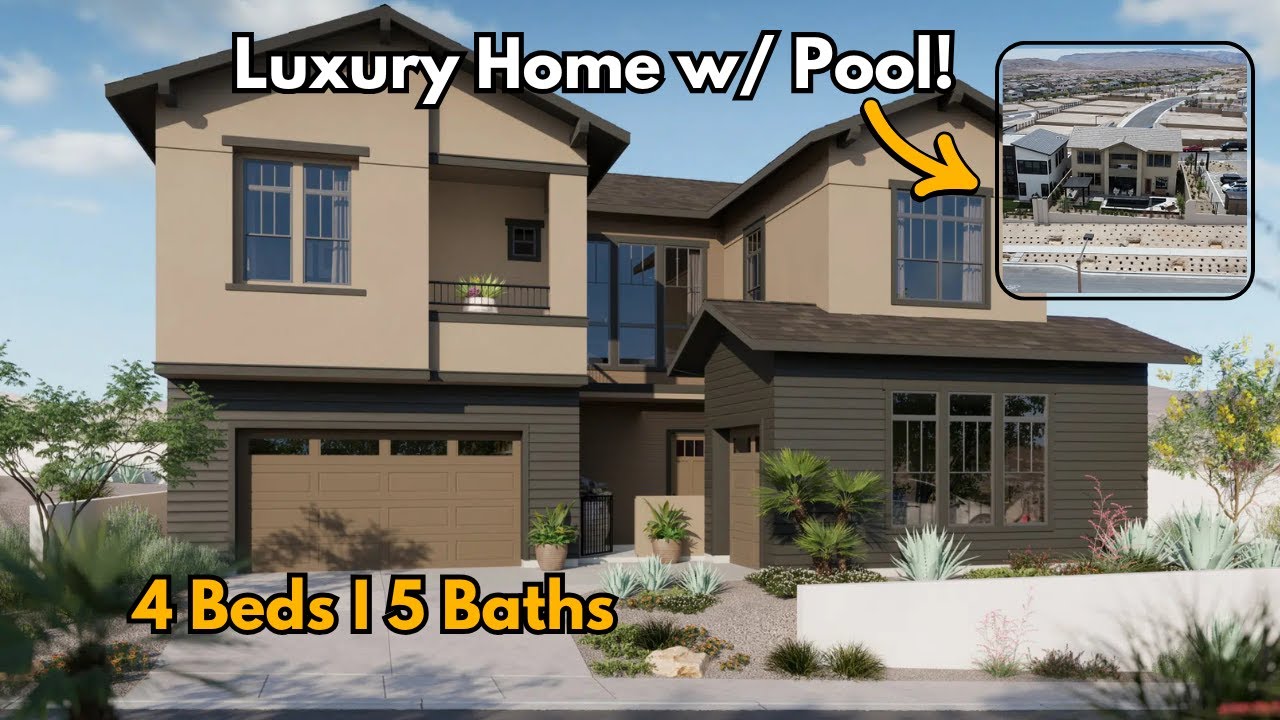 This Luxury Home in Summerlin Redefines Modern Living 🌿 | Pinyon by SHAWOOD Tour