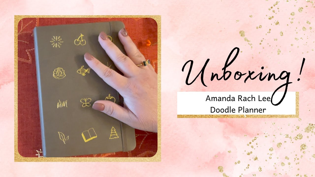 Amanda Rach Lee's 2023 Doodle Planner Unboxing and First Impressions!! | Full Flip Through