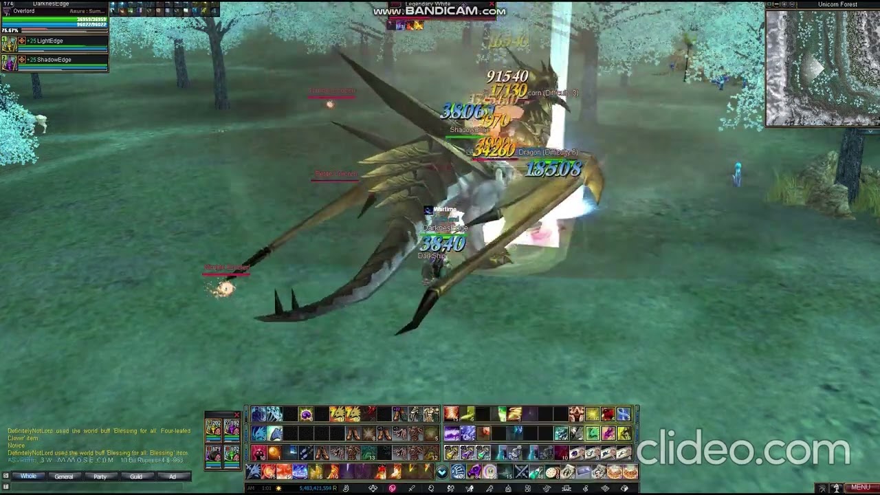 Overlord rappelz boss event (all difficulties)