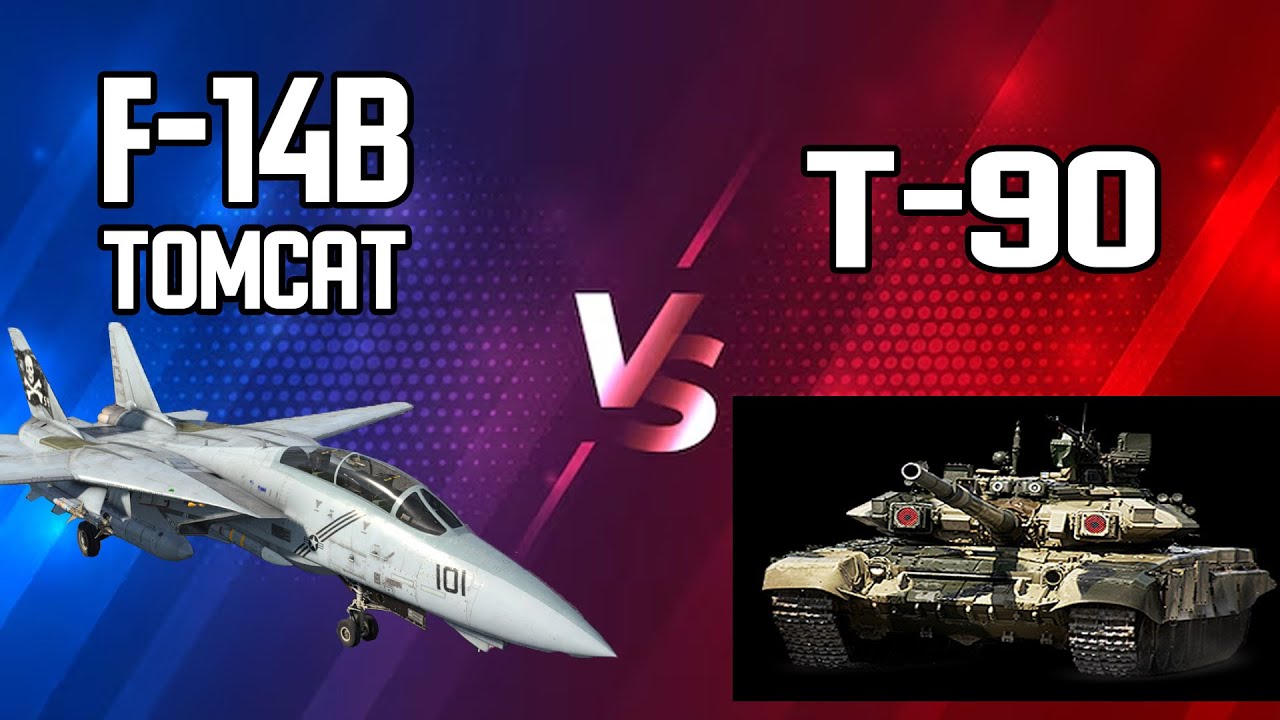 F-14 Tomcat vs T-90 (BONK ONLY)