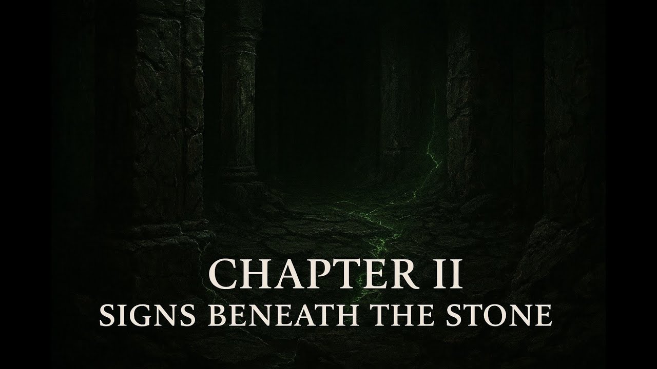 The Legend of the Drowned City — Chapter II: Signs Beneath The Stone