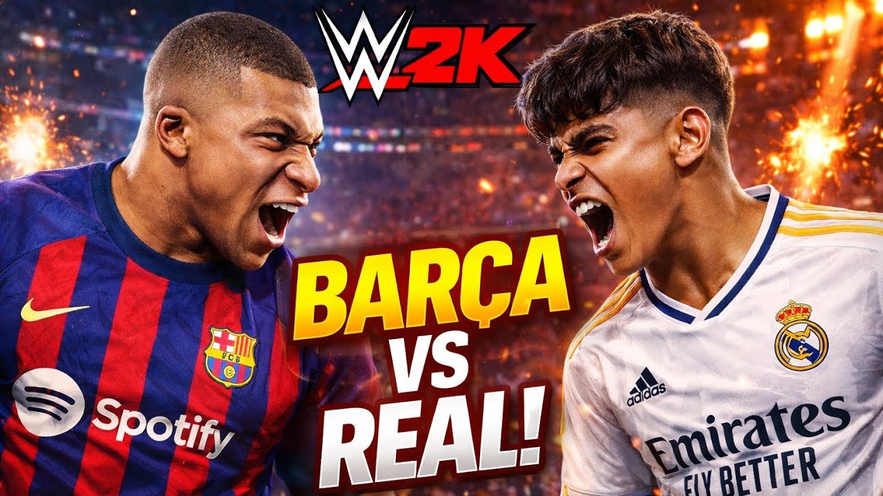 Barcelona vs Real Madrid Mbappe vs Yamal – Battle for the Title!