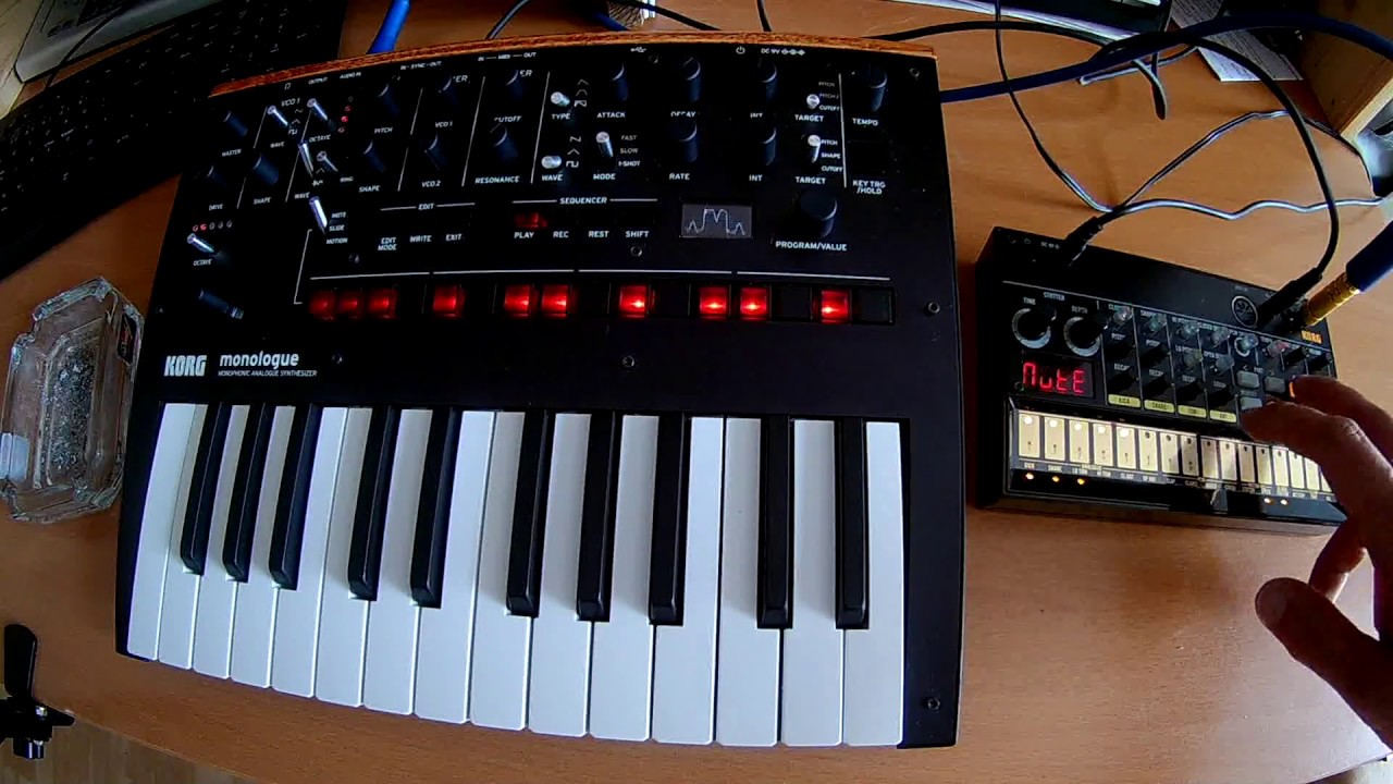 KORG Monologue & Volca Beats Tryout