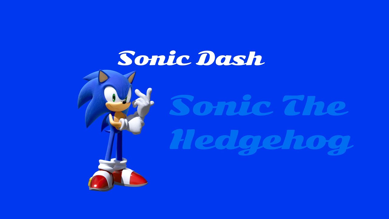 Sonic Dash Gameplay (Sonic The Hedgehog)