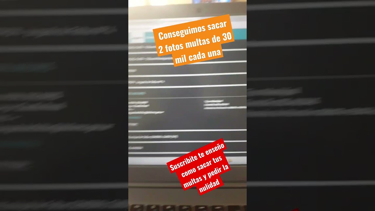 Te explico como pedir la nulidad sobre foto multas.y no pagarlas