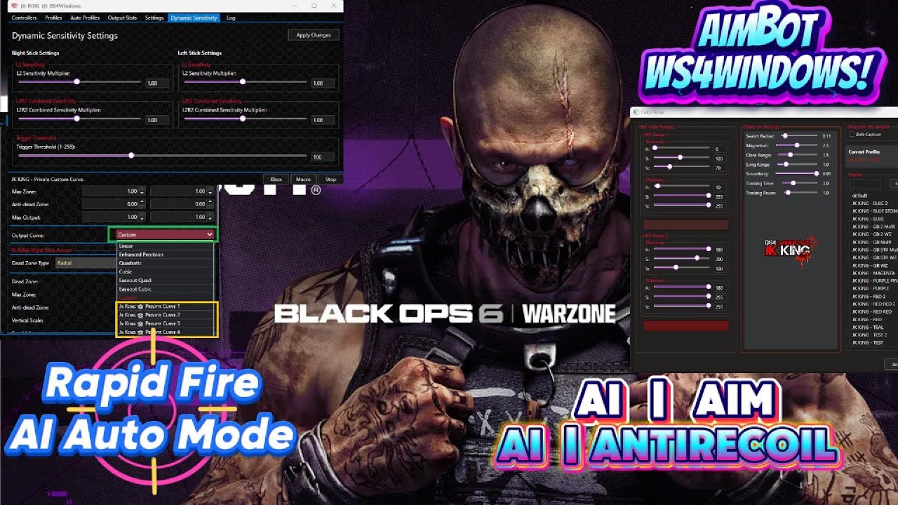 AIMBOT DS4WINDOWS + EXTENSION   |  👑 JK KiNG LOADER 1.8.1 ✅