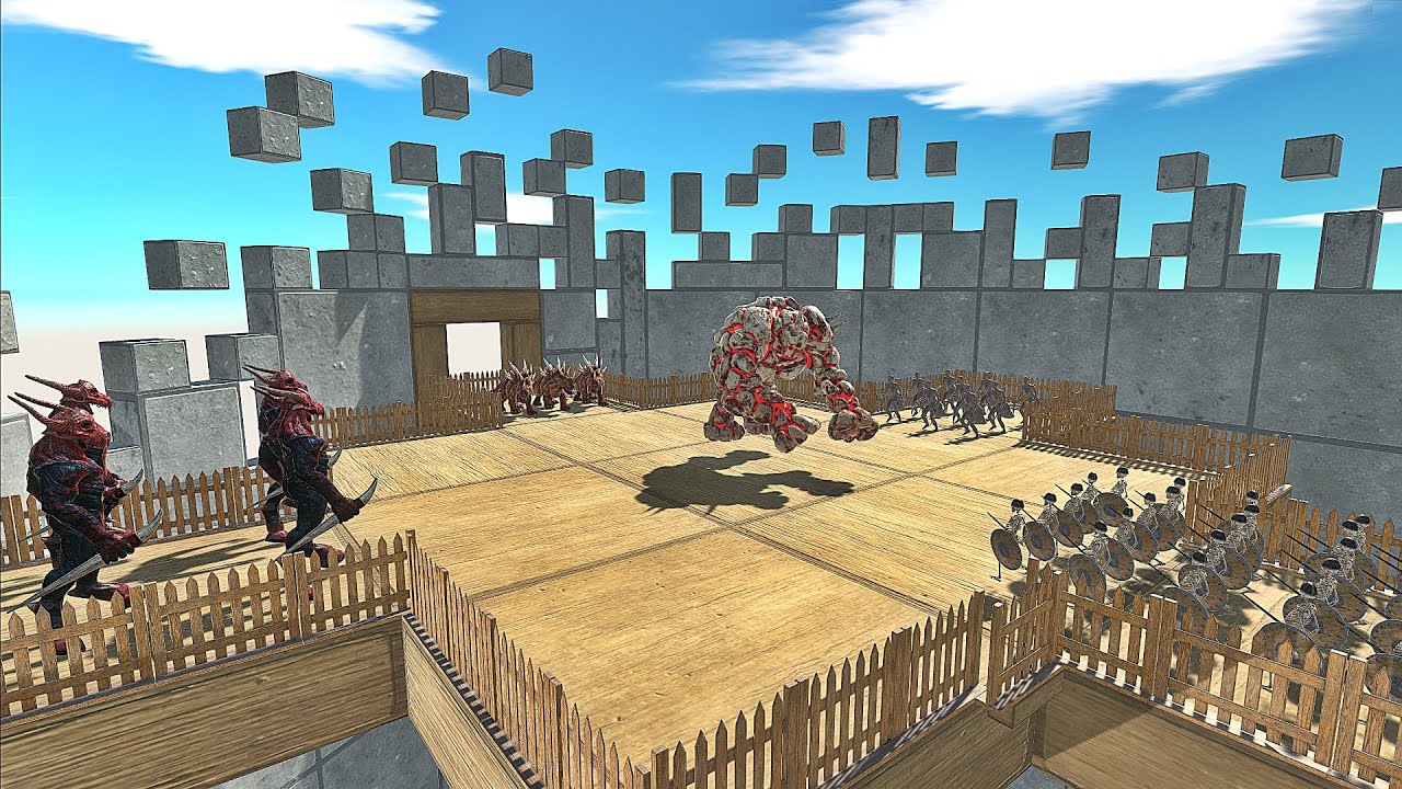 EVERY FACTION FIGHTING the FINAL BOSS | Animal Revolt Battle Simulator ARBS