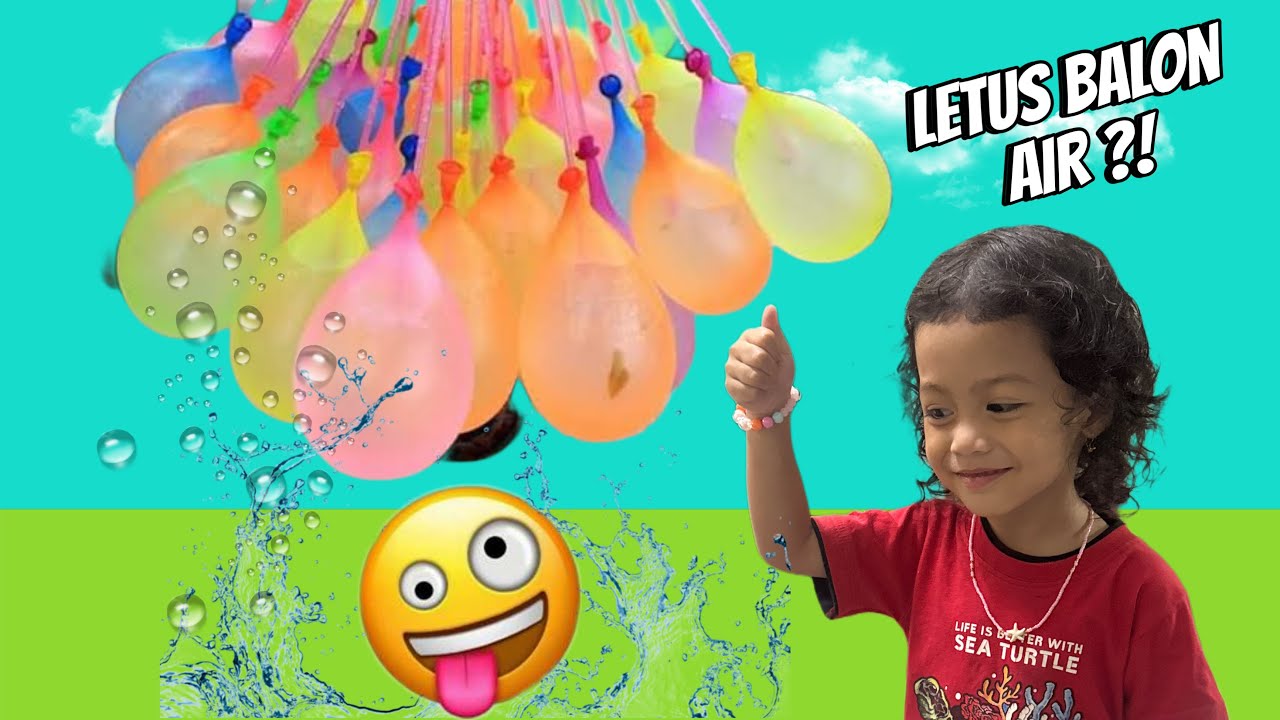 Main pecah balon seru-seruan! | Pecah Balon Warna  isi air | Pecah balon berhadiah Mainan ! #funny 