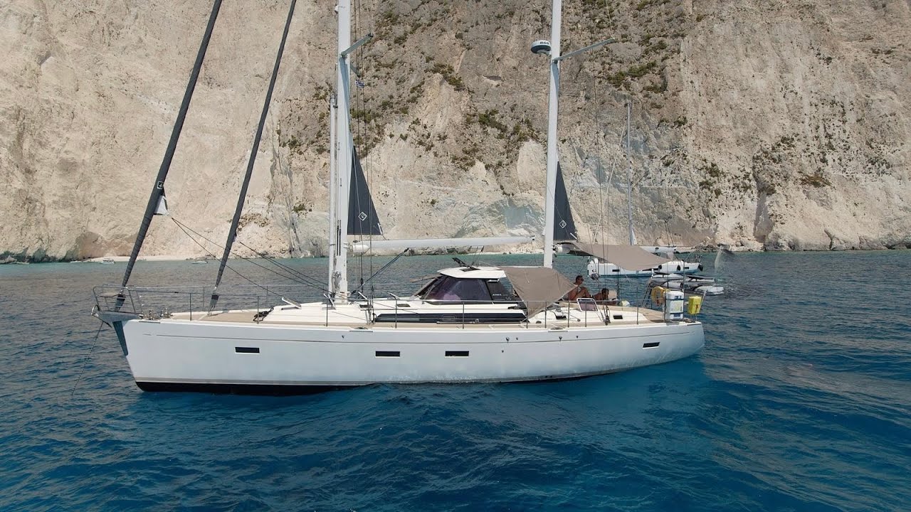 Amel 55 for sale with 2 cabins
