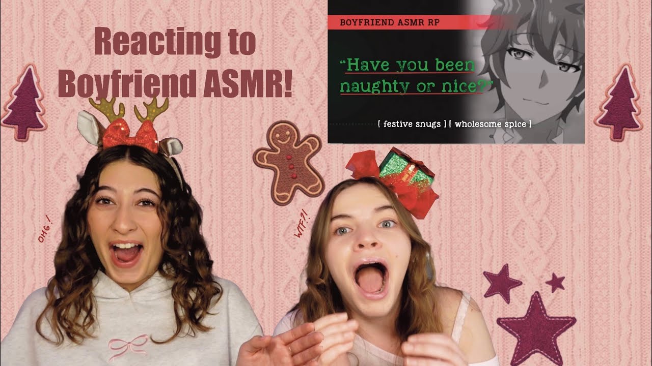 Reacting to Boyfriend ASMR (WE ACT THEM OUT)