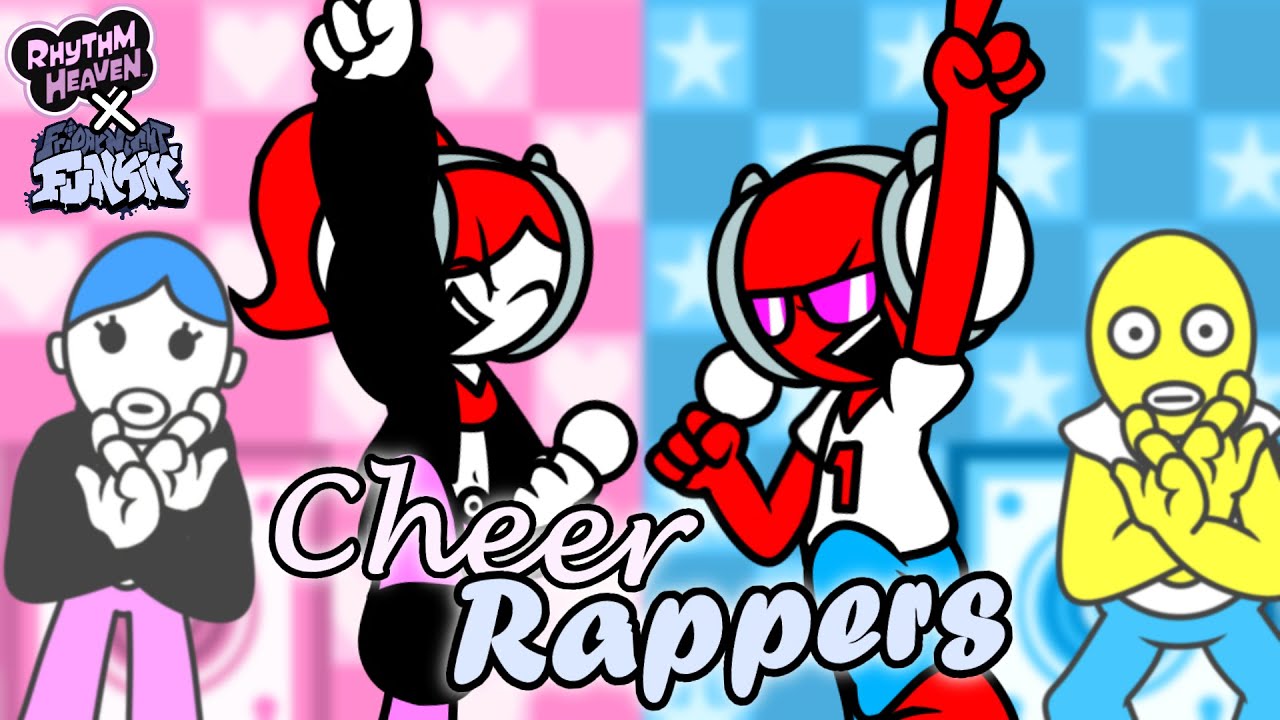 Cheer Rappers - Rhythm Heaven X FNF mod