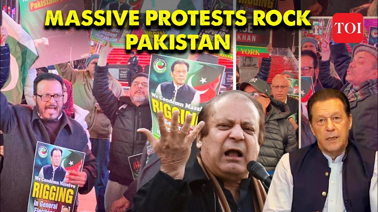 Pakistan Elections Breaking: Protests Erupt Over Delayed Election Results | Imran Khan-Nawaz Sharif