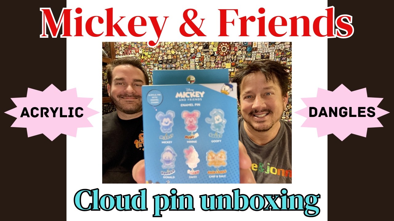 Распаковка значка Disney Mickey & Friends Cloud #disney #disneypins #pinunboxing #pintrading #unb...