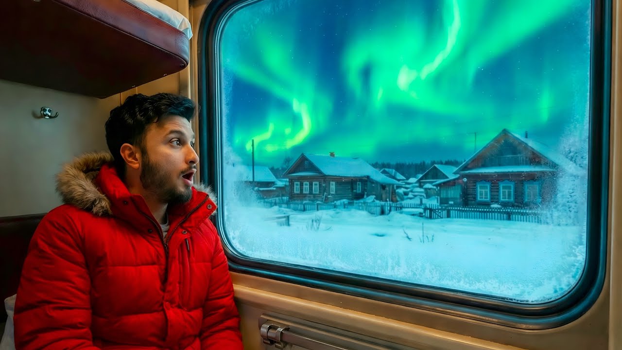 Train Journey to the Top of the World 🌍 | ARCTIC CIRCLE 🥶
