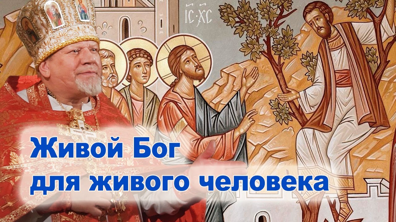 Живой Бог для живого человека.