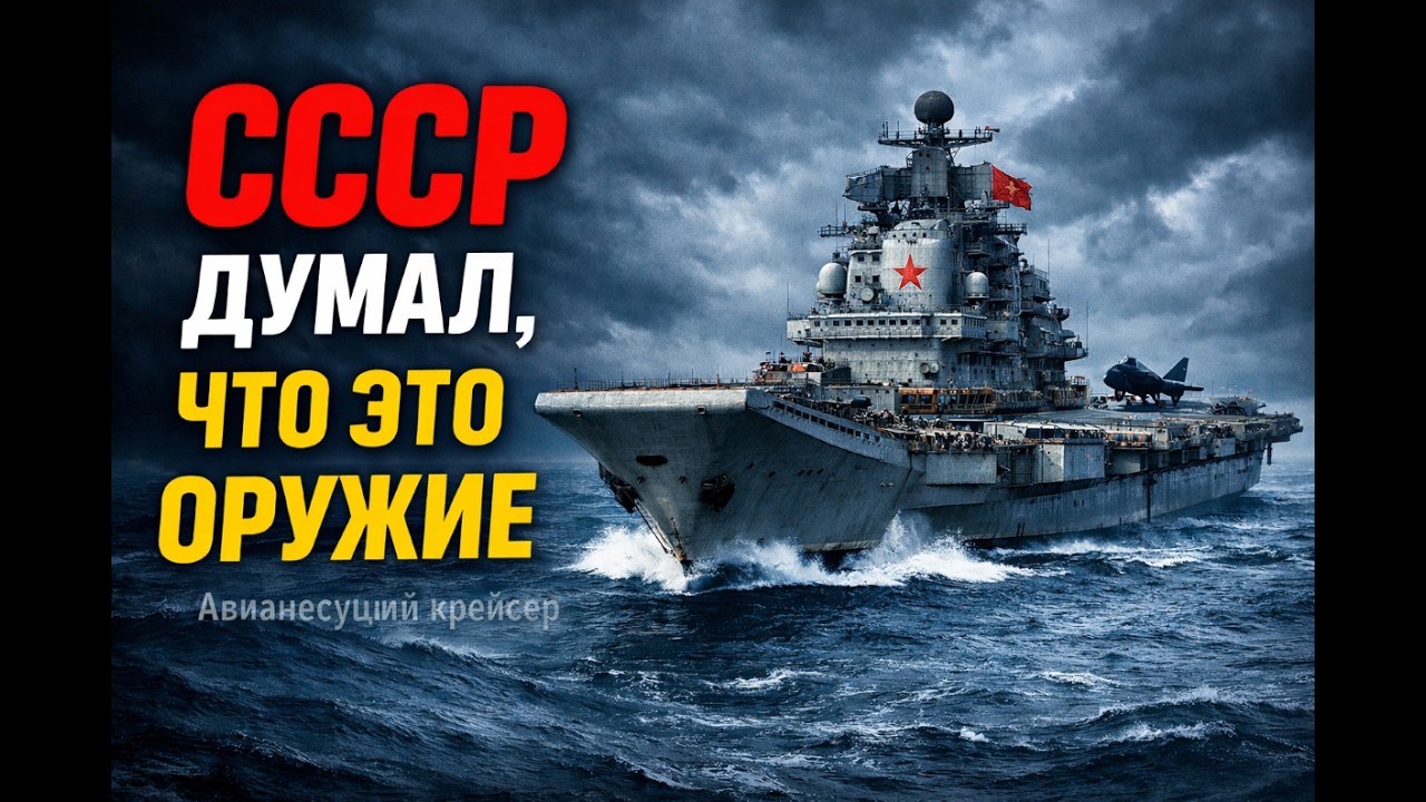 «СССР ДУМАЛ, ЧТО ЭТО ОРУЖИЕ» а оказалось самый бесполезный корабль ВМФ