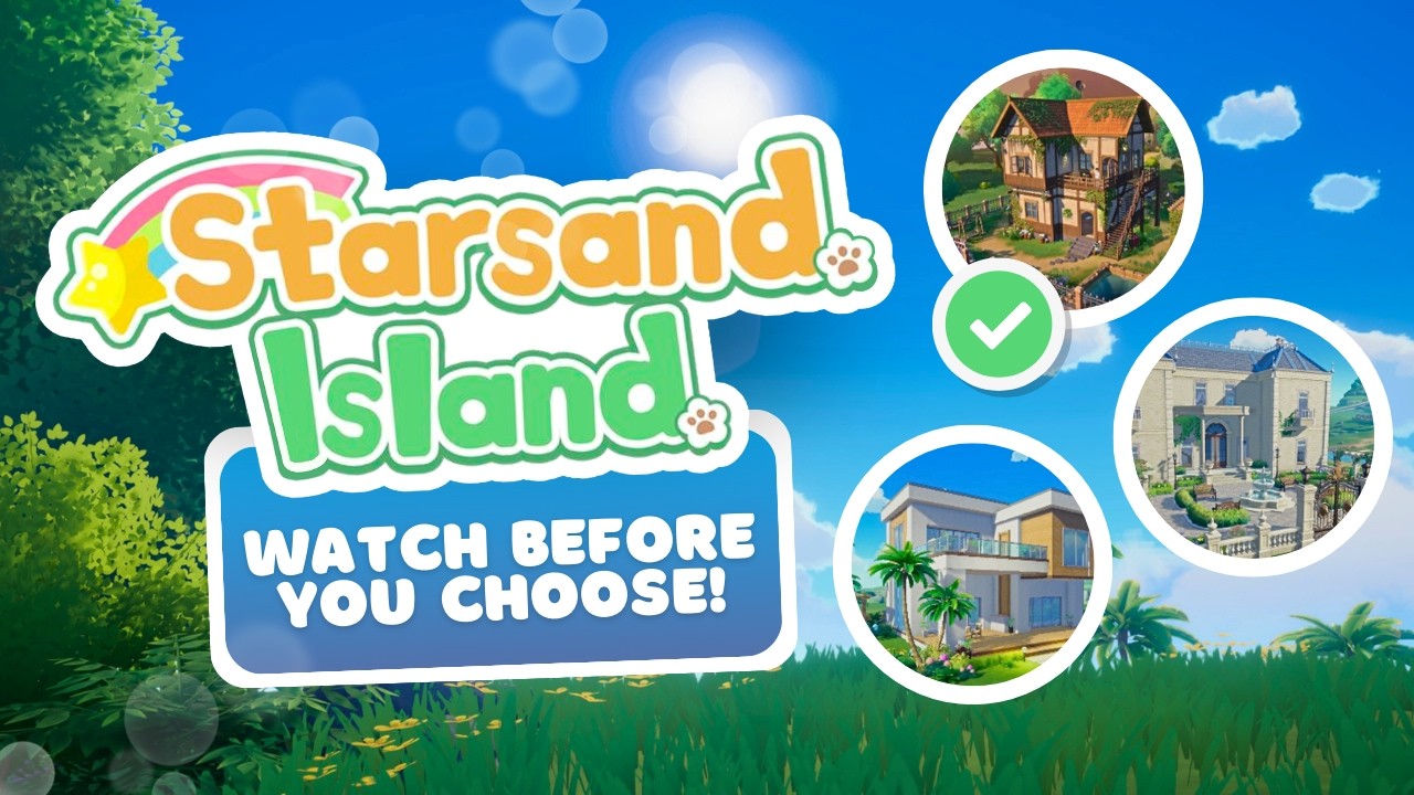 Pick the BEST Home Layout in Starsand Island !🏠| Wish I Knew 📖