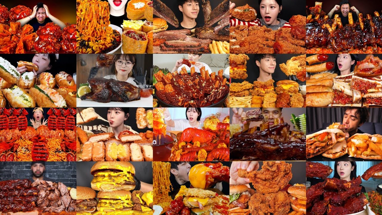 2× SPEED EATING SOUND | ASMR MUKBANG | KOREAN MUKBANG COMPILATION  | SPEED MUKBANG | ASMR SPICY FOOD