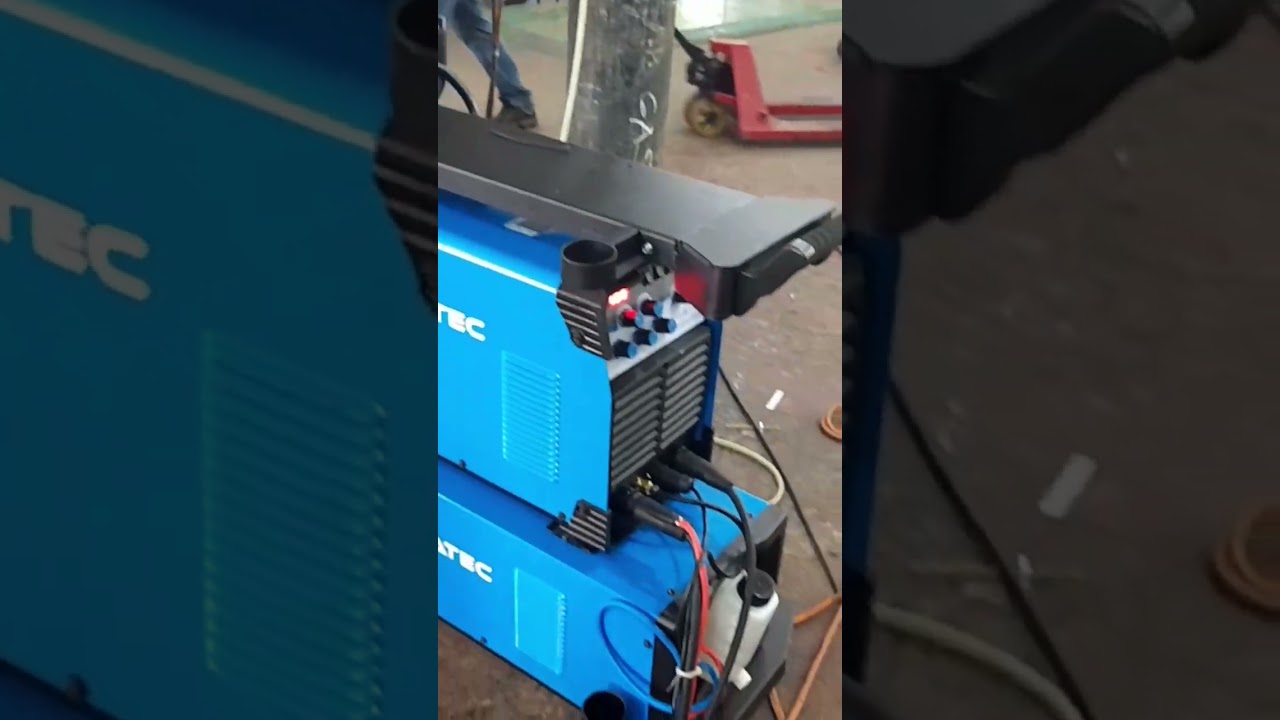 Purchased Welding Machine Yamatec TIG375P ACDC for Aluminum Welding 