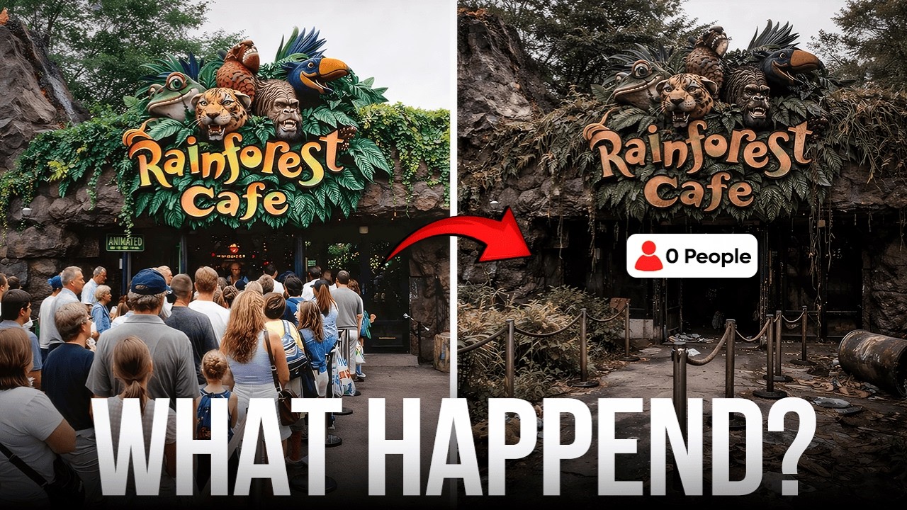 Rainforest Cafe Was Insanely Successful… Then Everything Broke