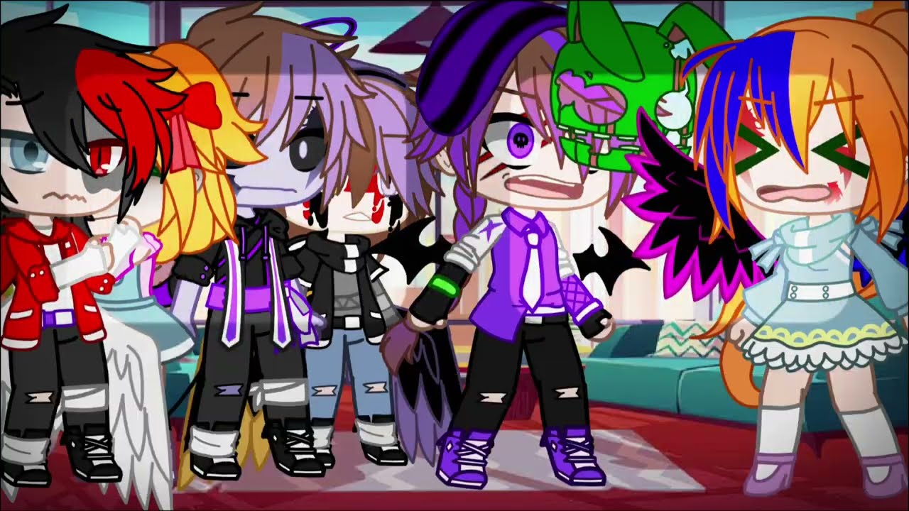 Follow my lead ||meme||Gacha club||Ft.Afton family