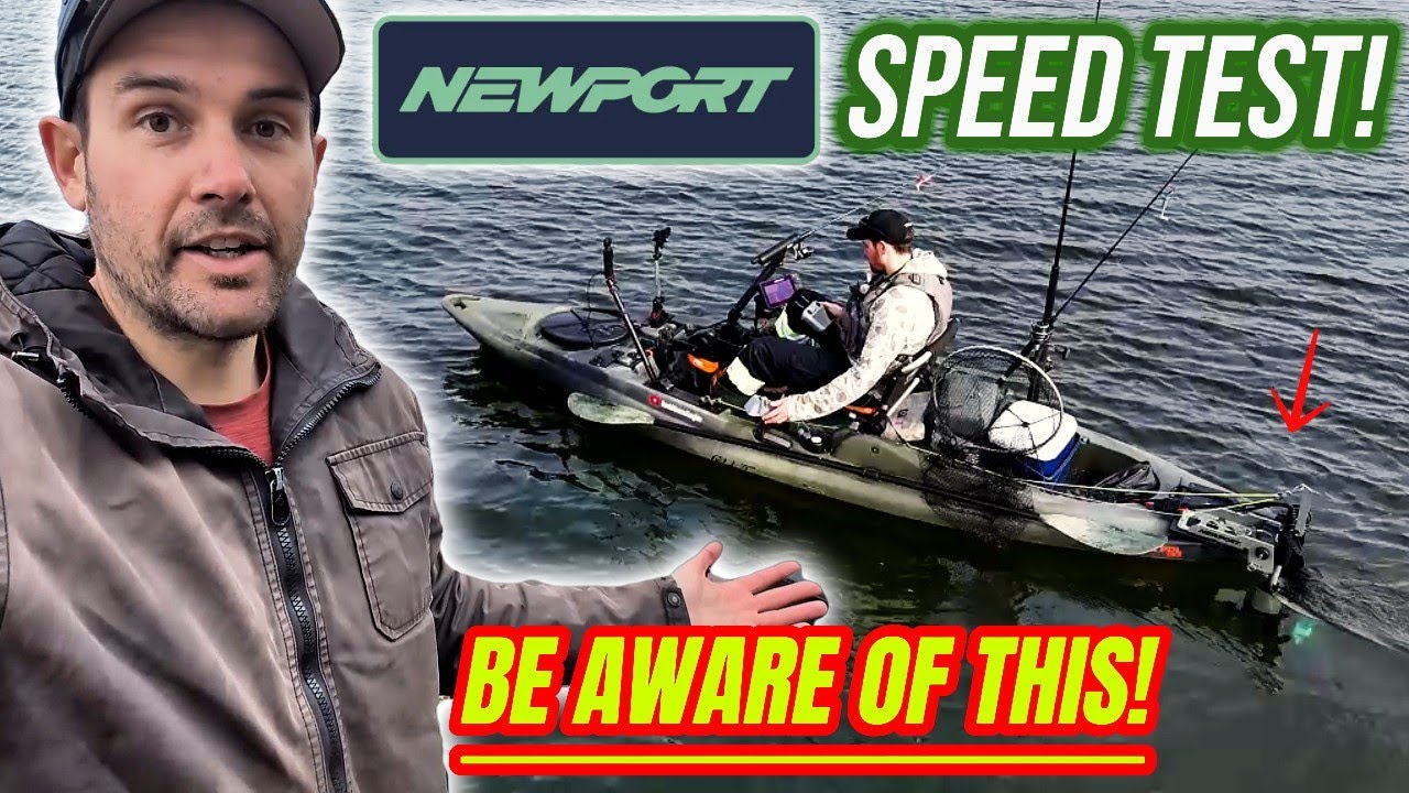 Лучший мотор для рыбалки на каяке? Обзор теста скорости! | Newport NK300